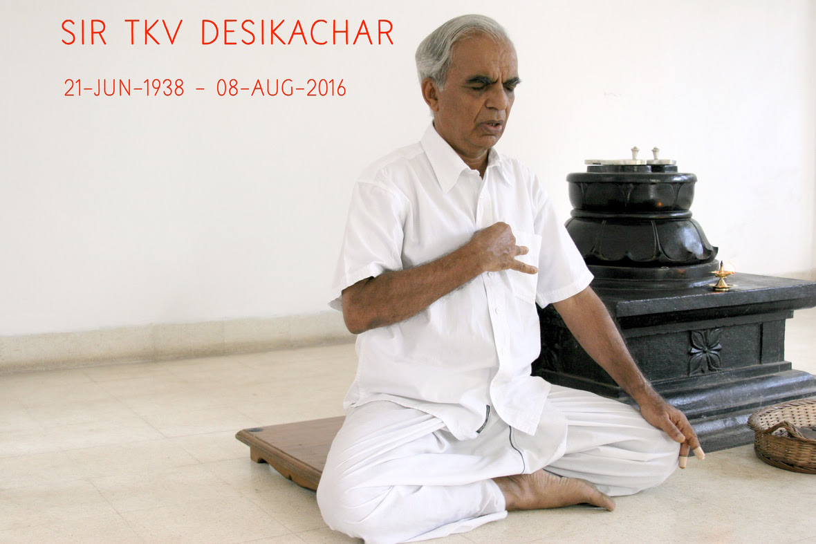Sir TKV Desikachar reached the lotus feet of the lord